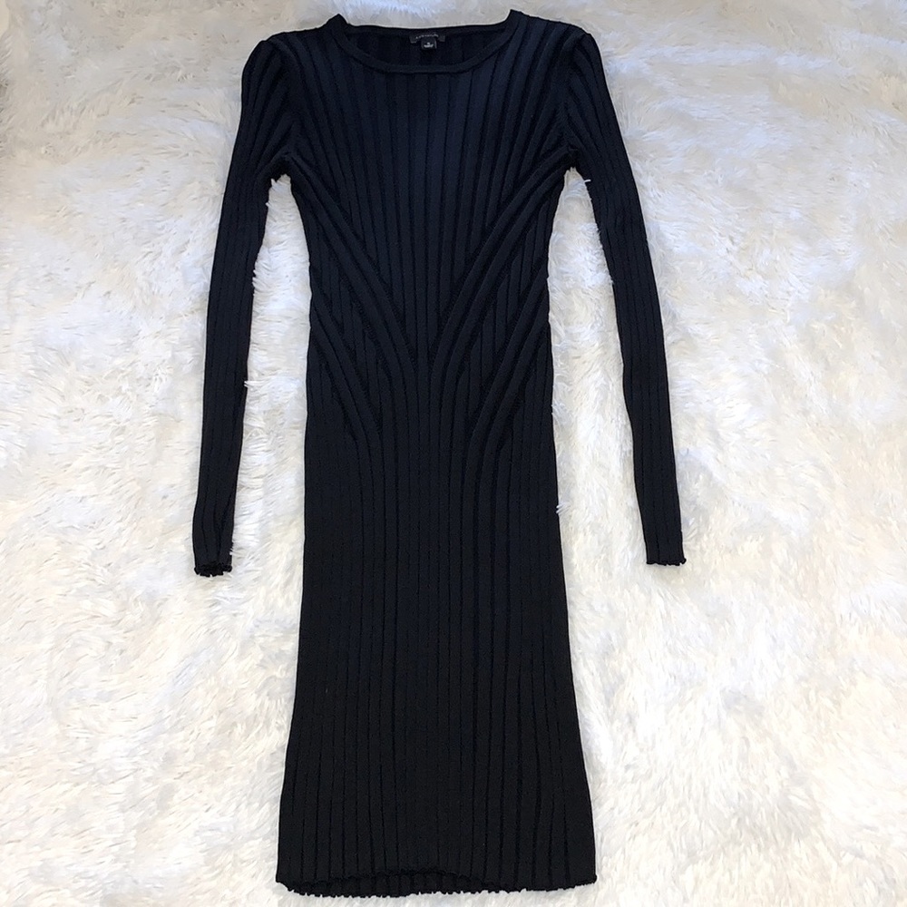 Ann Taylor Ribbed Sweater Dress